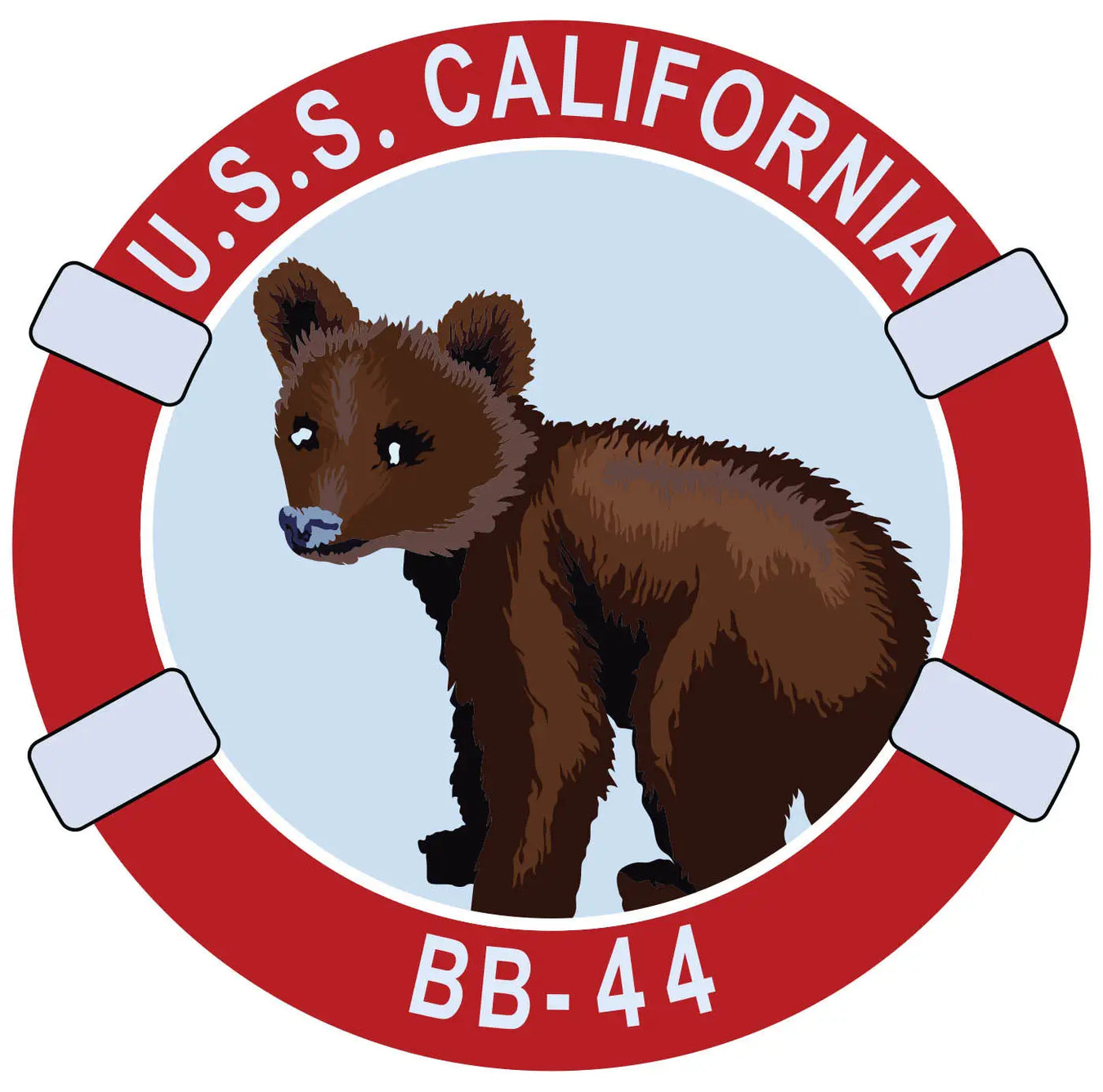 USS California (BB-44) Merchandise - Shop T-Shirts, hoodies, patches, pins, flags, decals, hats and more.
