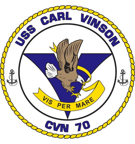 USS Carl Vinson (CVN-70) Logo Emblem Crest