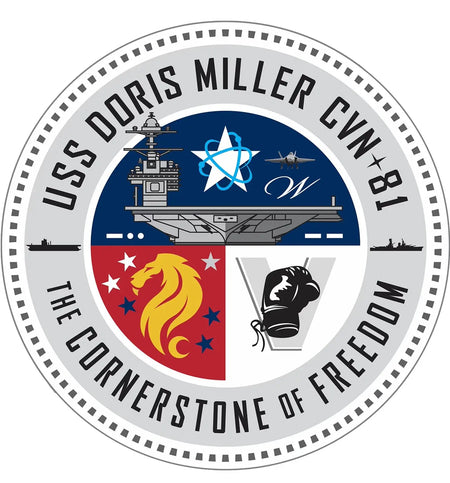 USS Doris Miller (CVN-81) Logo Emblem Crest