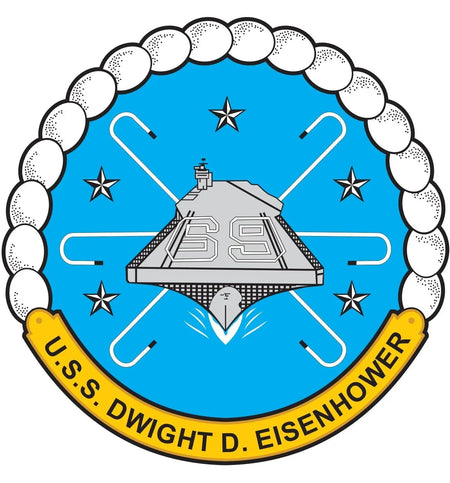 USS Dwight D. Eisenhower (CVN-69) Logo Emblem Crest