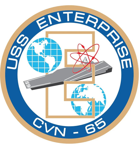 USS Enterprise (CVN-65) Logo Emblem Crest