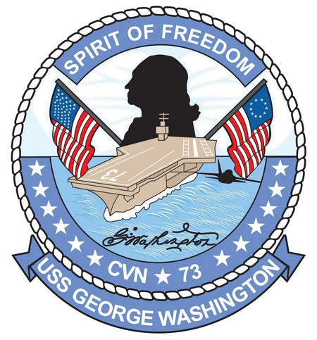 USS George Washington (CVN-73) Logo Emblem Crest