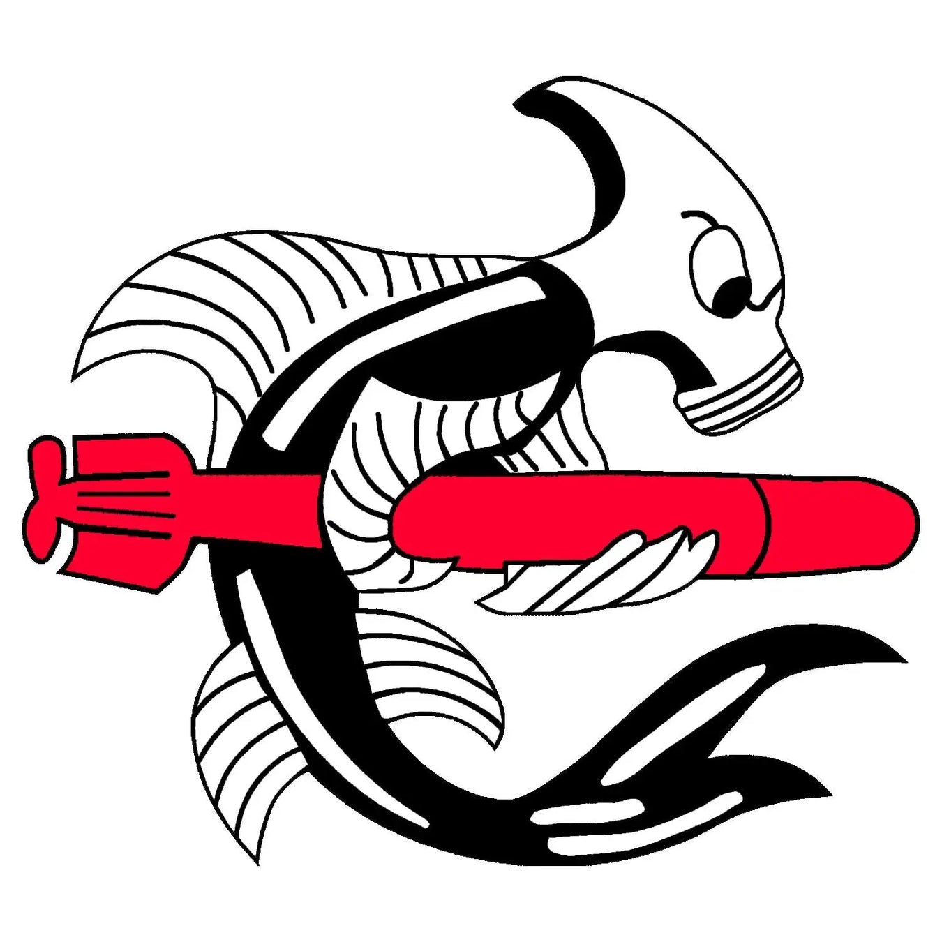 USS Hammerhead (SS-364) Logo Emblem Crest