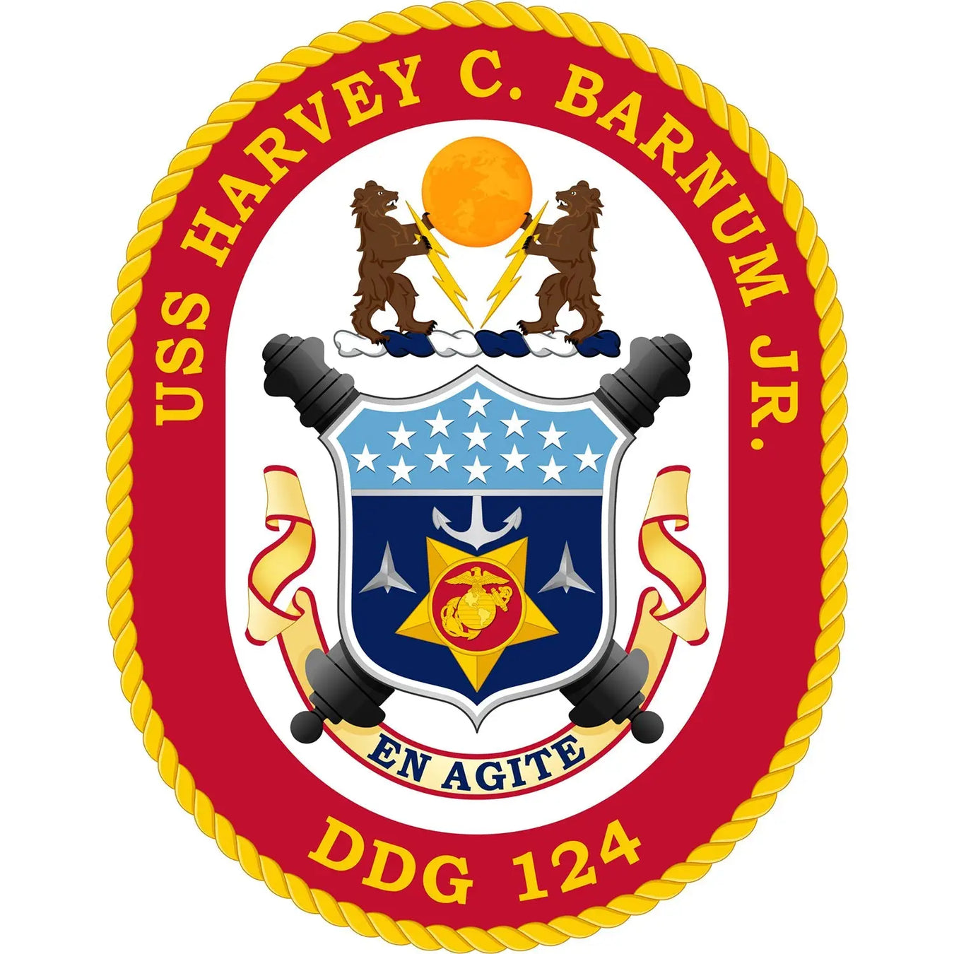 USS Harvey C. Barnum Jr. (DDG-124)