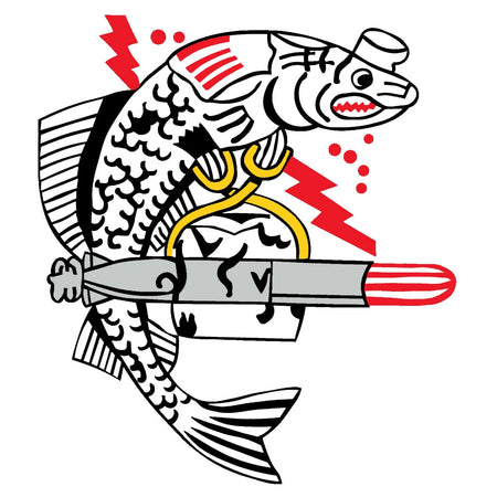 USS Icefish (SS-367) Logo Emblem Crest