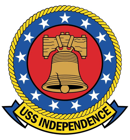 USS Independence (CV/CVA-62) Ships Crest Logo Decal Emblem Insignia Patch