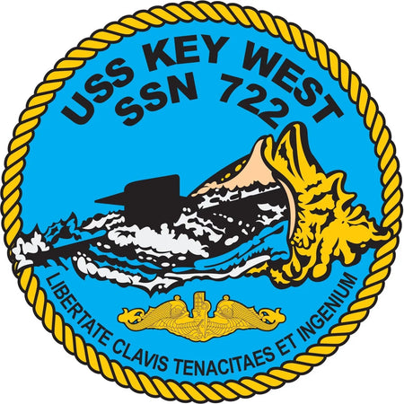 USS Key West (SSN-722) Logo Emblem