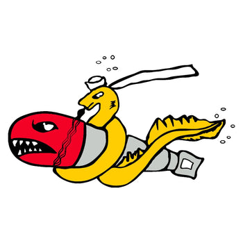 USS Lamprey (SS-372) Logo Emblem Crest