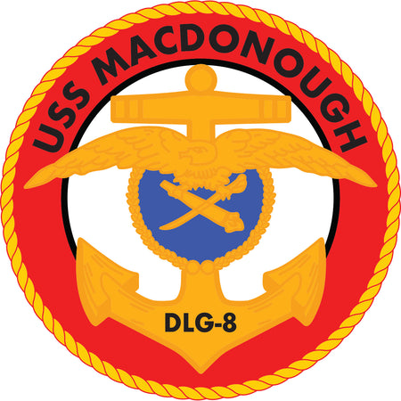 USS Macdonough (DLG-8) Logo