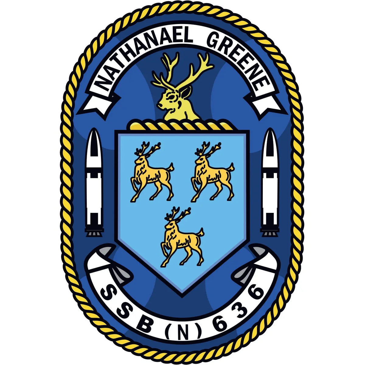 USS Nathanael Greene (SSBN-636) Merchandise | Apparel & Gifts