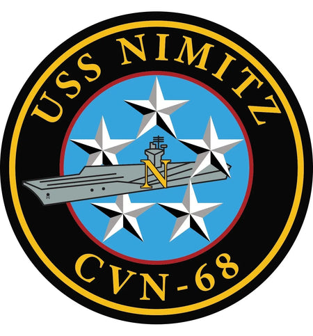 USS Nimitz (CVN-68) Logo Emblem Crest