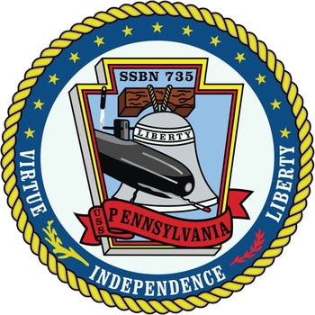 USS Pennsylvania (SSBN-735) logo