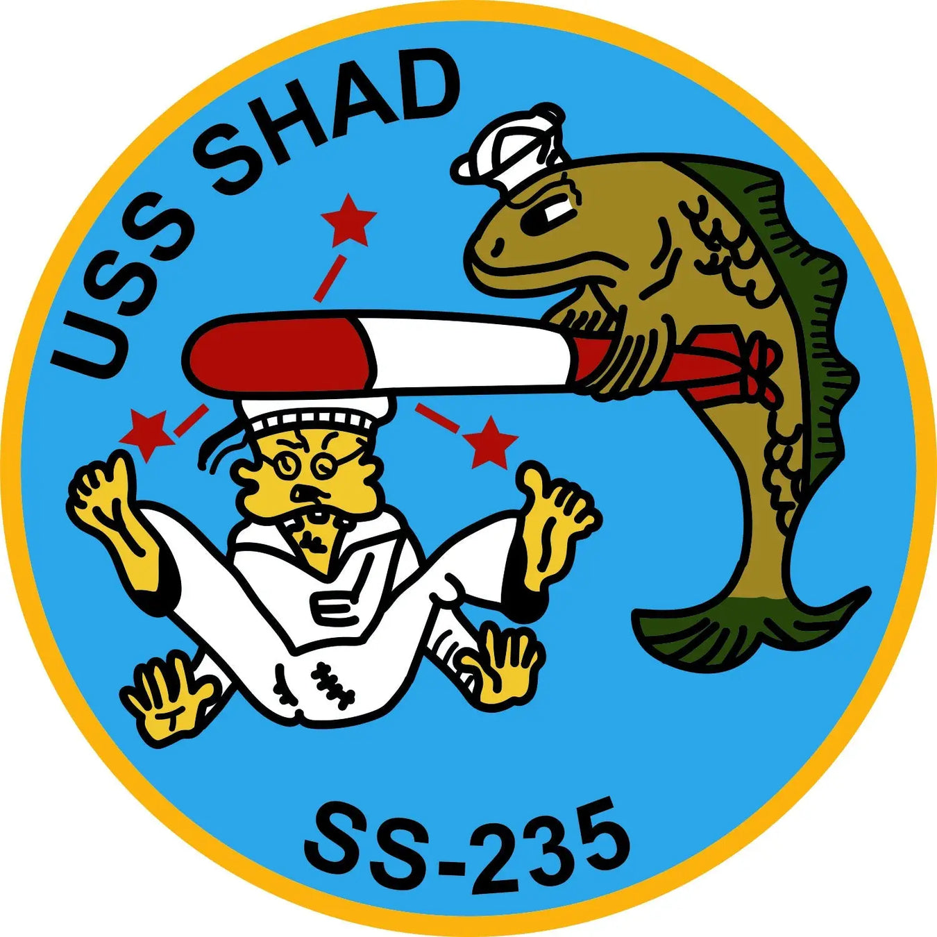 USS Shad (SS-235) Logo
