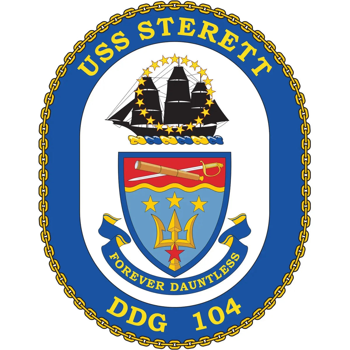 USS Sterett (DDG-104) Merchandise | U.S. Navy Apparel & Gifts