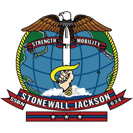 USS Stonewall Jackson (SSBN-634) logo
