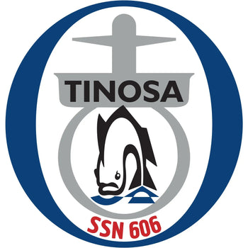 USS Tinosa (SSN-606) Patch Logo Decal Emblem Crest Insignia