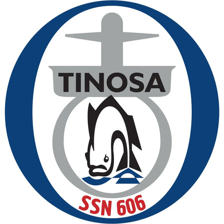 USS Tinosa (SSN-606) Patch Logo Decal Emblem Crest Insignia