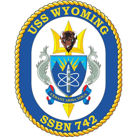 USS Wyoming (SSBN-742) logo