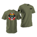 ZYN U.S. Navy Search & Rescue (SAR) Swimmer Skull T-Shirt Tactically Acquired Military Green Small Wintergreen