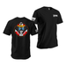 ZYN U.S. Navy Search & Rescue (SAR) Swimmer Skull T-Shirt Tactically Acquired Black Small Cool Mint