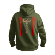 USMC Pin-Up Girl Ari “PT: Good for Me, Good for You” Hoodie Tactically Acquired Military Green S