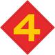 4th MARDIV insignia