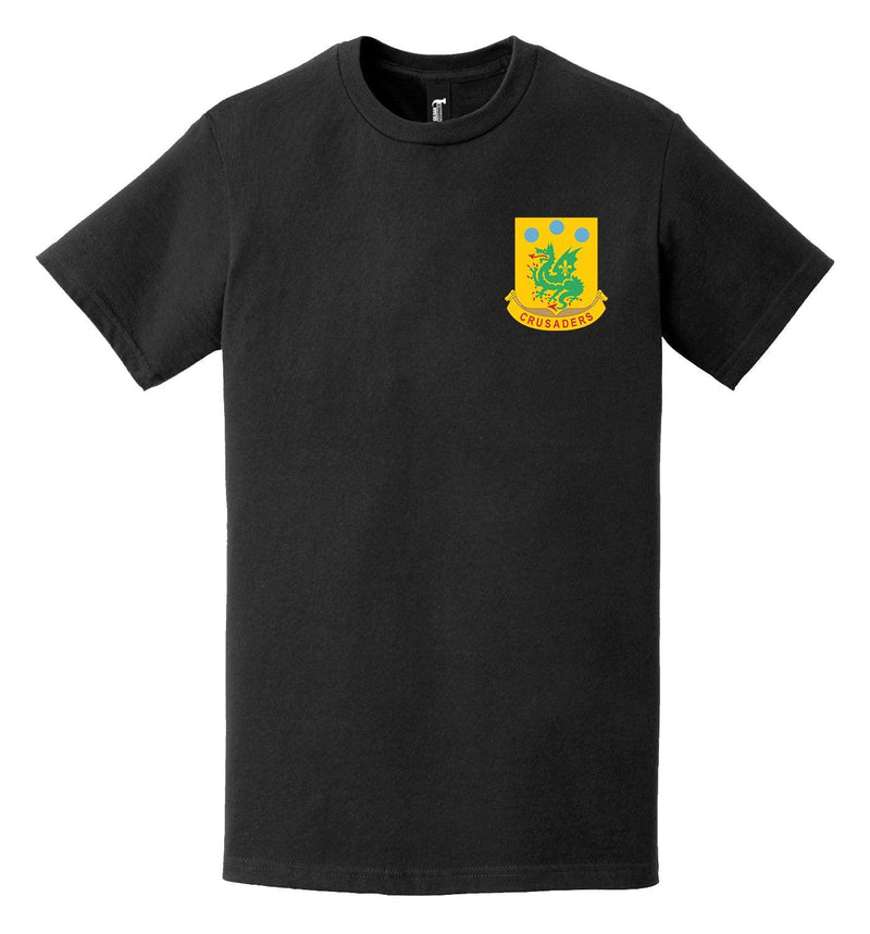 U.S. Army 72nd Armor Regiment Left Chest Logo T-Shirt
