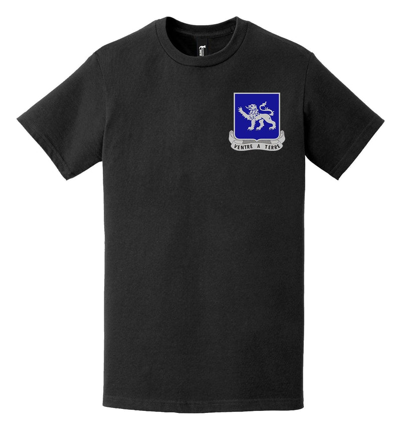 U.S. Army 68th Armor Regiment Left Chest Logo T-Shirt