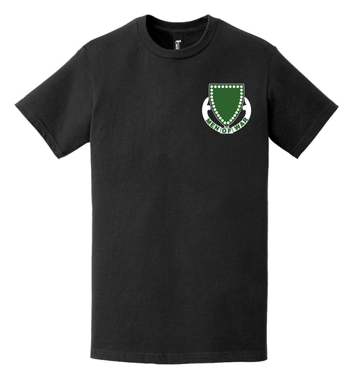 U.S. Army 33rd Armor Regiment Left Chest Logo T-Shirt Tactically Acquired   