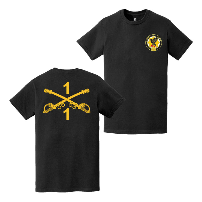 Double-Sided 1-1 CAV "Blackhawks" Sabers T-Shirt Tactically Acquired   