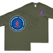 Double-Sided 1/1 Marines Gulf War Veteran T-Shirt Tactically Acquired Small Military Green 