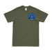 1/1 Marines Veteran Logo Left Chest Emblem T-Shirt Tactically Acquired Small Military Green 
