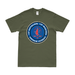 Distressed 1/1 Marines Vietnam Veteran Emblem T-Shirt Tactically Acquired Small Military Green 