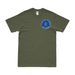 1/1 Marines World War II Veteran Left Chest Emblem T-Shirt Tactically Acquired Small Military Green 