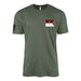 1-1 CAV "Blackhawks" Left Chest Guidon T-Shirt Tactically Acquired Military Green Small