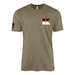 1-1 CAV "Blackhawks" Left Chest Guidon T-Shirt Tactically Acquired Coyote Brown Small