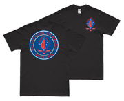 Double-Sided 1/1 Marines Since 1930 Emblem T-Shirt Tactically Acquired Small Black 