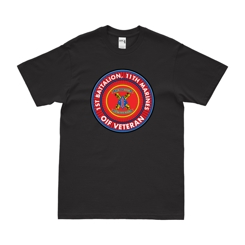 1st Bn 11th Marines (1/11 Marines) OIF Veteran T-Shirt