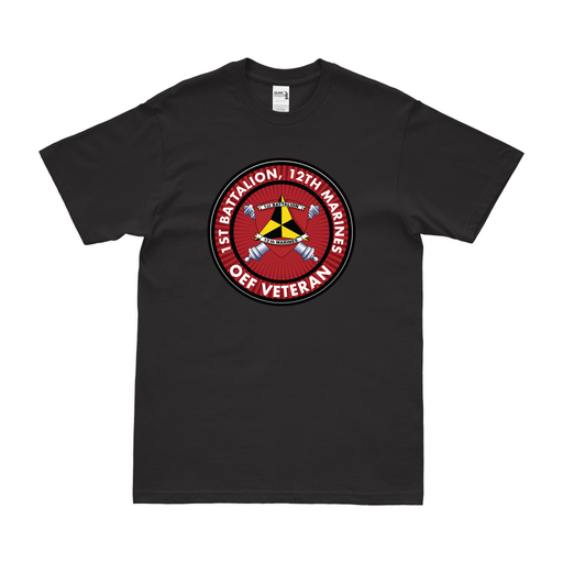 1st Bn 12th Marines (1/12 Marines) OEF Veteran T-Shirt Tactically Acquired   