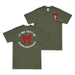 Double-Sided 1-187 IN 'Leader Rakkasans' Tori T-Shirt Tactically Acquired Military Green Small 