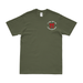 1-187 Infantry 'Leader Rakkasans' Left Chest Tori T-Shirt Tactically Acquired Military Green Small 