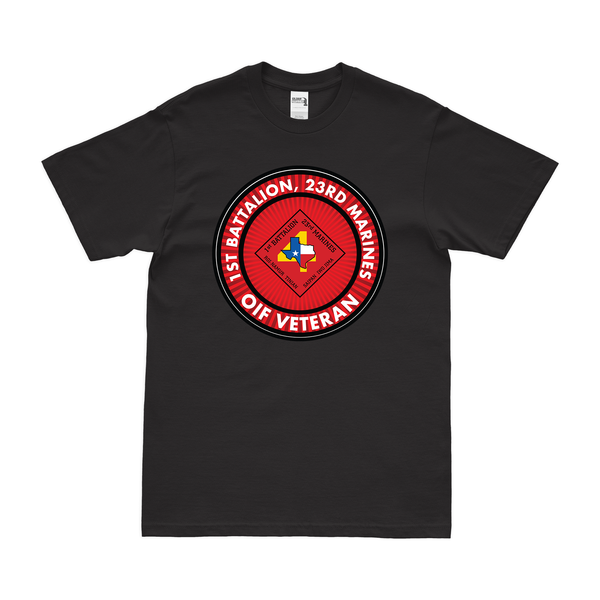 1st Bn 23rd Marines (1/23 Marines) OIF Veteran T-Shirt