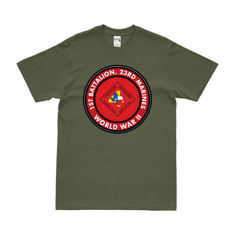 1st Bn 23rd Marines (1/23 Marines) WW2 T-Shirt