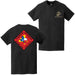 Double-Sided 1/23 Marines Unit Logo EGA T-Shirt Tactically Acquired   