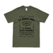 1st Battalion 24th Marines (1/24 Marines) Whiskey Label T-Shirt Tactically Acquired Small Military Green 