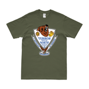 1st Battalion, 24th Marines (1/24) Unit Logo T-Shirt Tactically Acquired Small Military Green 