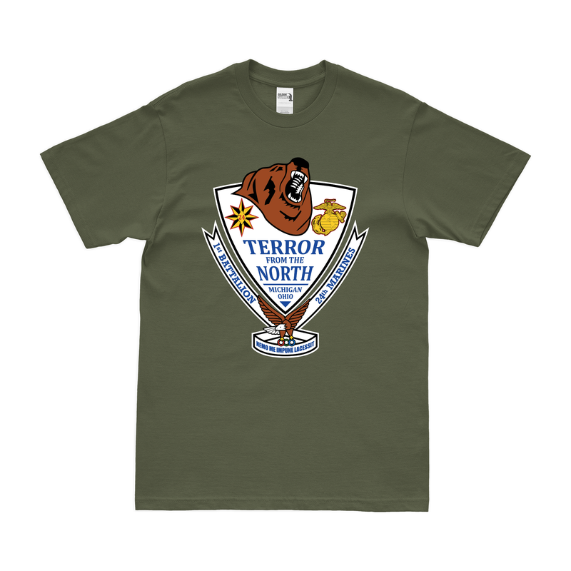 1st Battalion, 24th Marines (1/24) Unit Logo T-Shirt