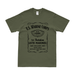 1st Battalion 25th Marines (1/25 Marines) Whiskey Label T-Shirt Tactically Acquired Small Military Green 