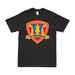 1st Battalion, 26th Marines (1/26) Logo Emblem Unit T-Shirt Tactically Acquired Small Black 