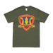 Distressed 1/26 Marines Emblem Crest T-Shirt Tactically Acquired Small Military Green 
